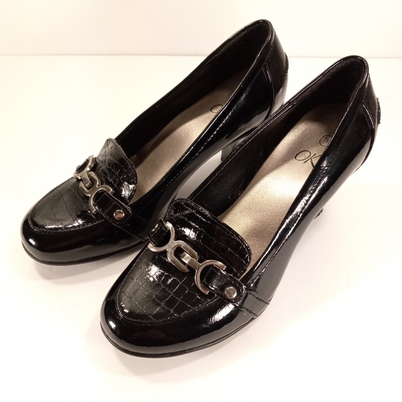 🔥CLOSING Sale New PATENT BLACK PUMPS SZ 7 - Picture 3 of 9